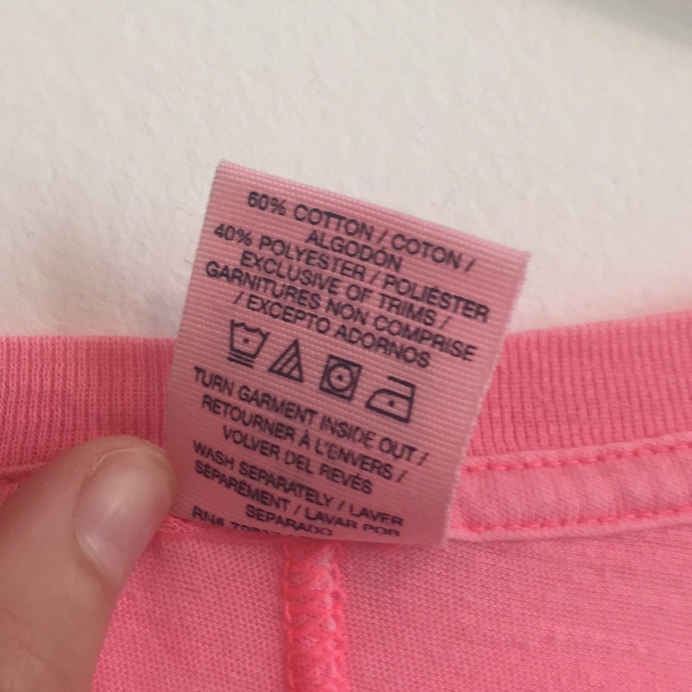 Victoria’s Secret PINK basic tee - Picture 6 of 8